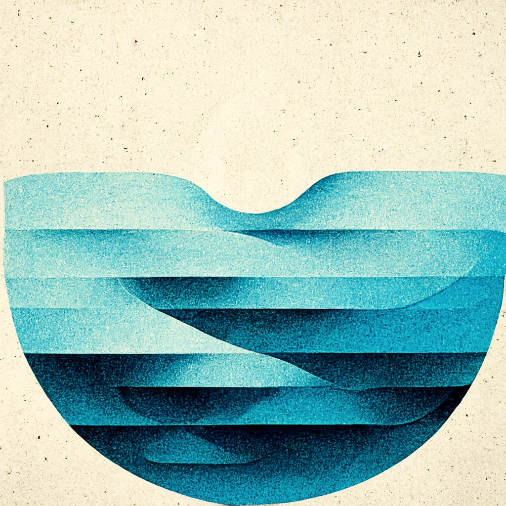 eau hexagonale structurée